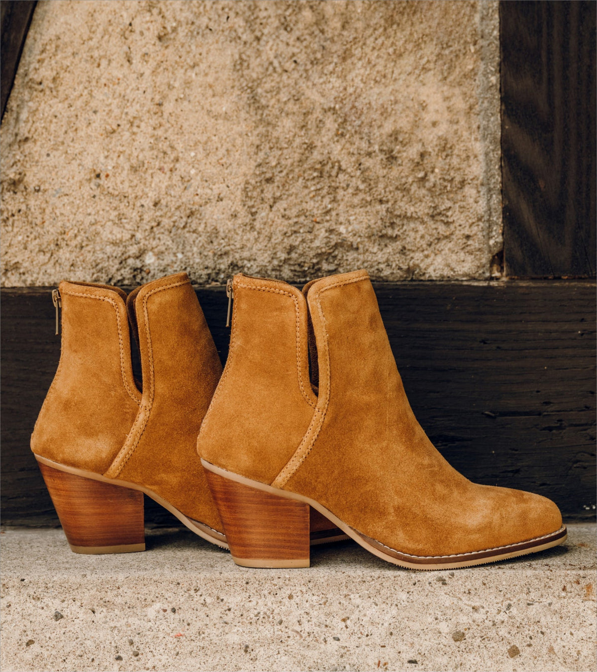 Nanny Block Heel Bootie | Baretraps