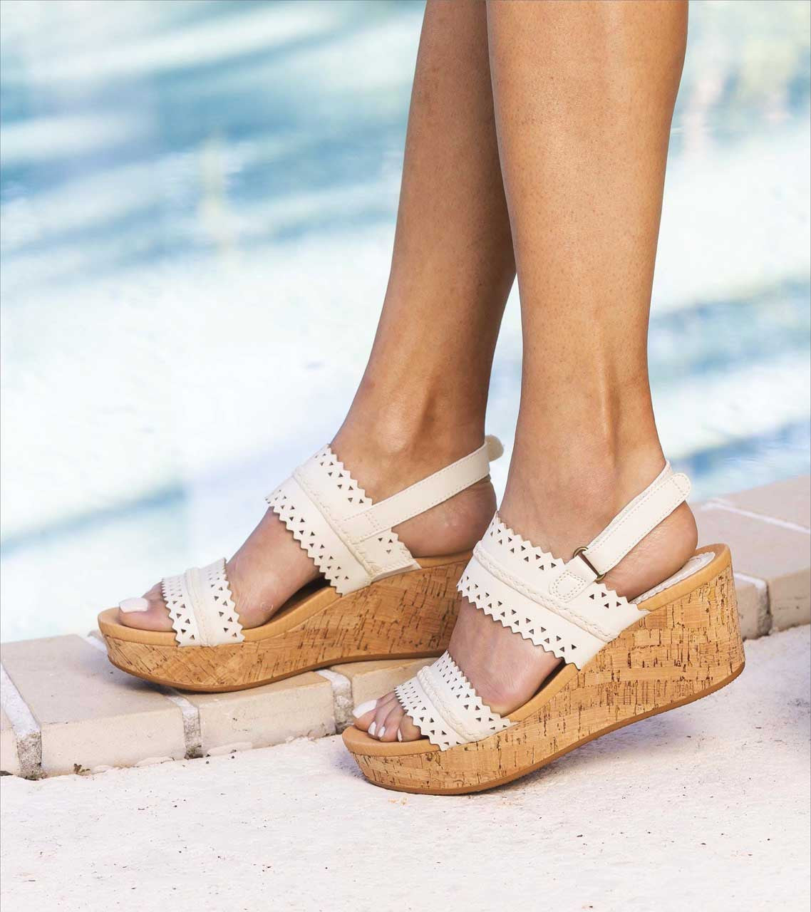 Rene Wedge Sandal | Baretraps