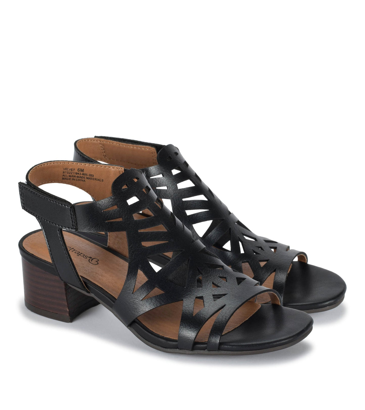 Velvet Block Heel Sandal | Baretraps