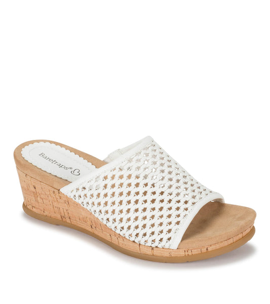 Flossey Wedge Slide Sandal | Baretraps