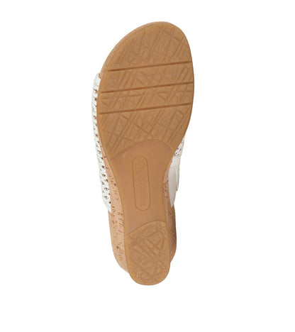 Flossey Wedge Slide Sandal | Baretraps