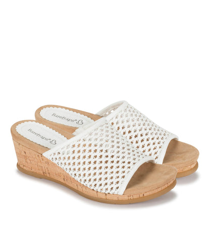 Flossey Wedge Slide Sandal | Baretraps