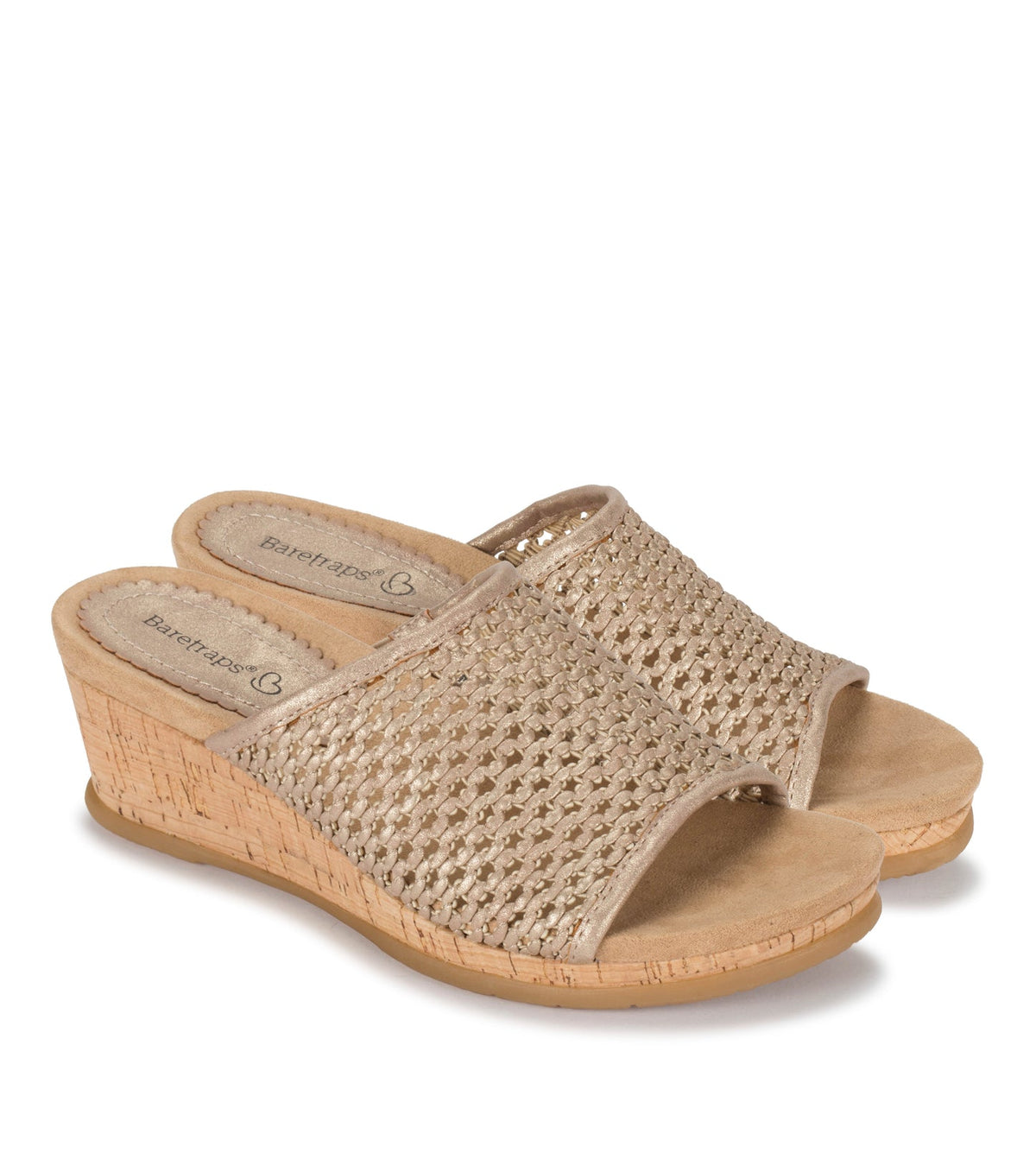 Flossey Wedge Slide Sandal | Baretraps