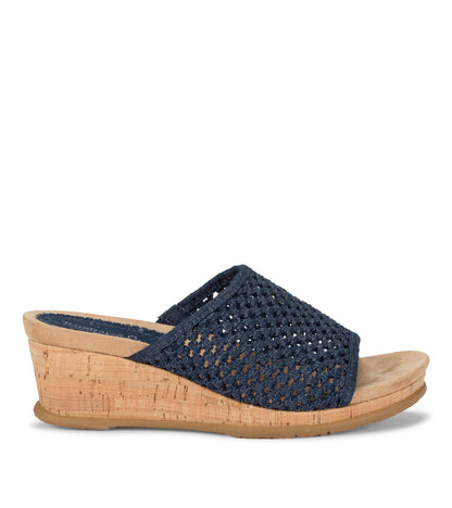 Flossey Wedge Slide Sandal | Baretraps