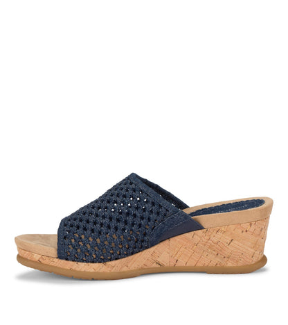 Flossey Wedge Slide Sandal | Baretraps