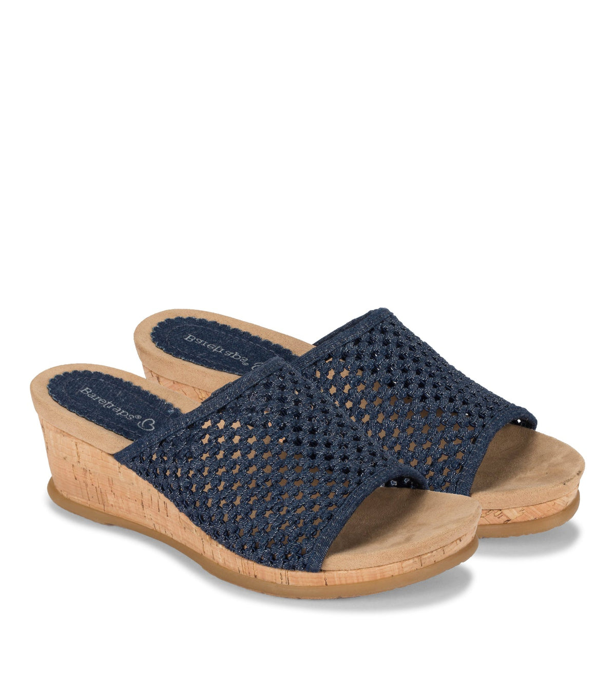 Flossey Wedge Slide Sandal | Baretraps