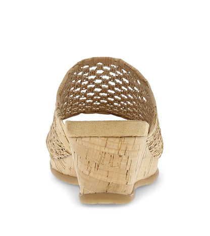 Flossey Wedge Slide Sandal | Baretraps
