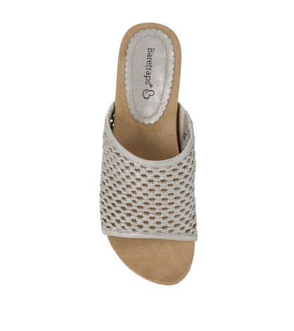 Flossey Wedge Slide Sandal | Baretraps