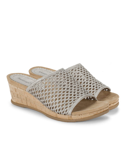 Flossey Wedge Slide Sandal | Baretraps