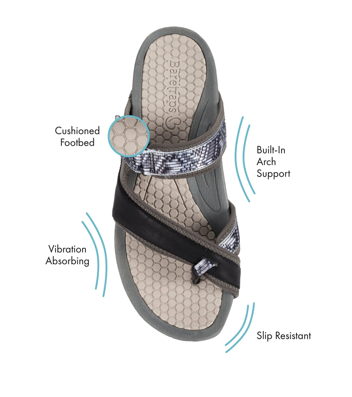 Deserae Slide Sandal | Baretraps