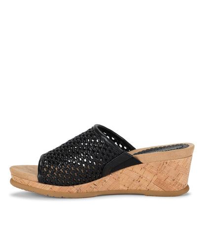 Flossey Wedge Slide Sandal | Baretraps