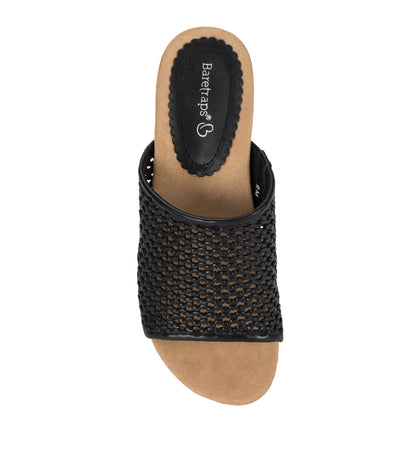 Flossey Wedge Slide Sandal | Baretraps