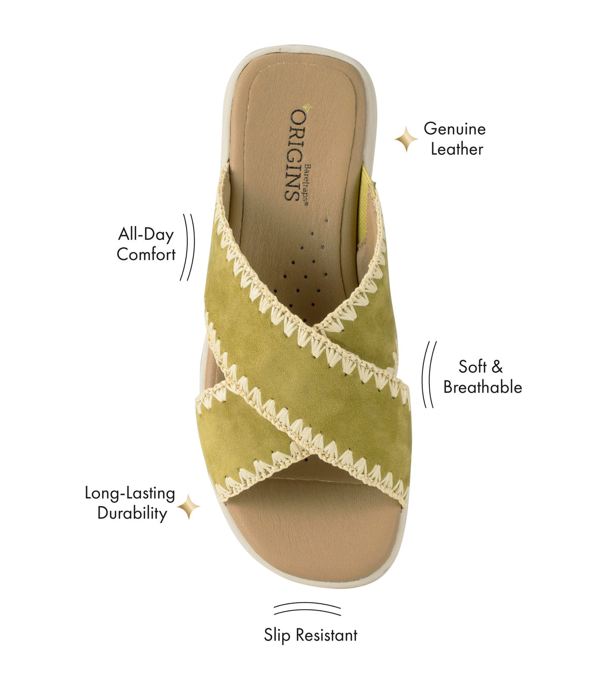 Dolinda Slide Sandal | Baretraps