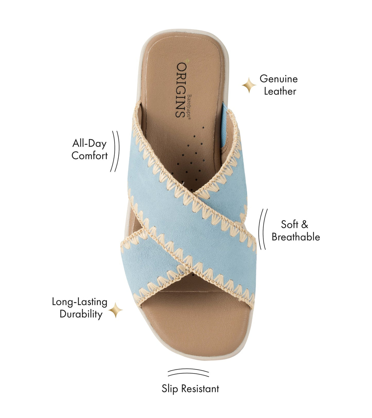 Dolinda Slide Sandal | Baretraps