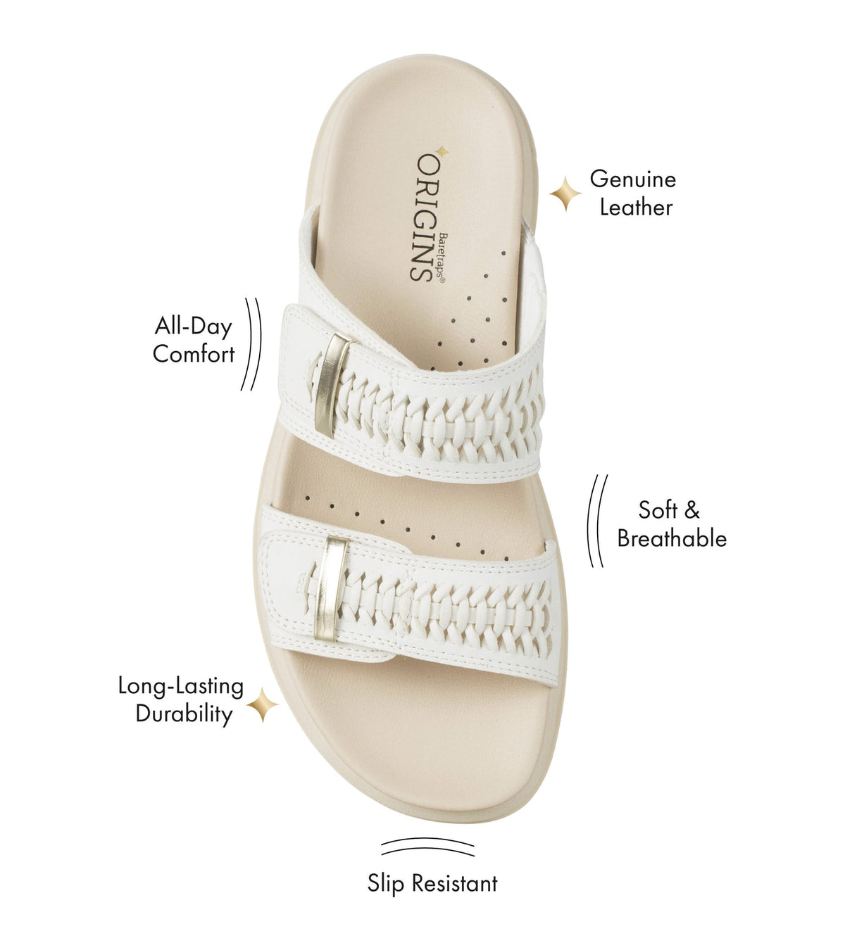 Haliah Slide Sandal | Baretraps