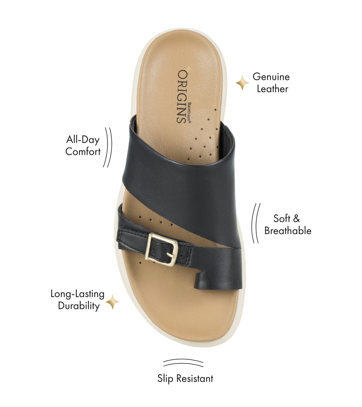 Henrika Slide Sandal | Baretraps