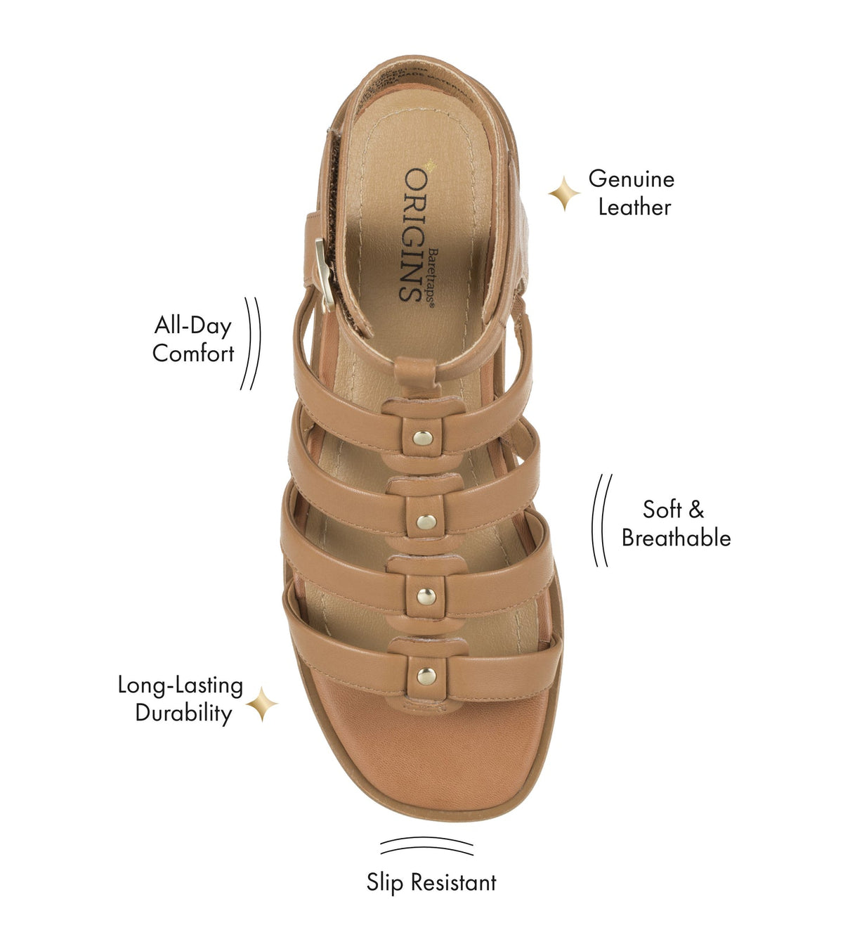 Nathalia Gladiator Sandal | Baretraps