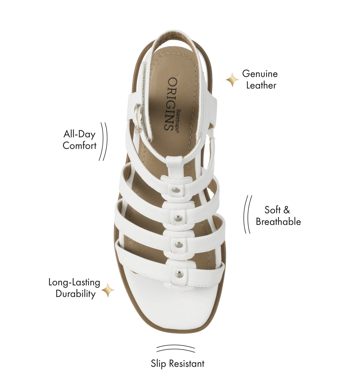 Nathalia Gladiator Sandal | Baretraps
