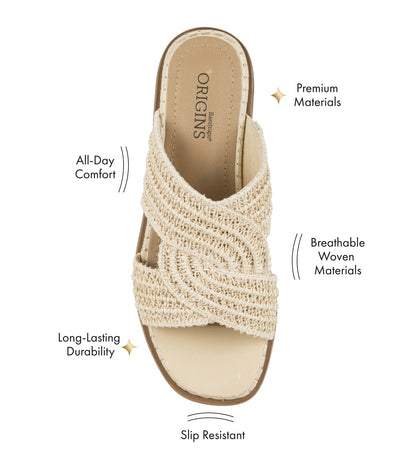 Navene Slide Sandal | Baretraps