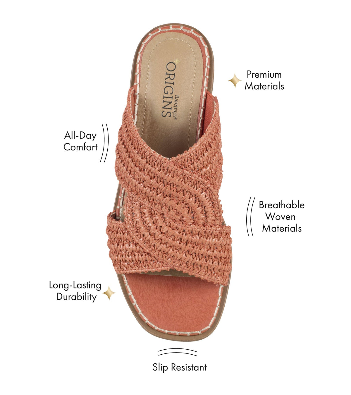 Navene Slide Sandal | Baretraps