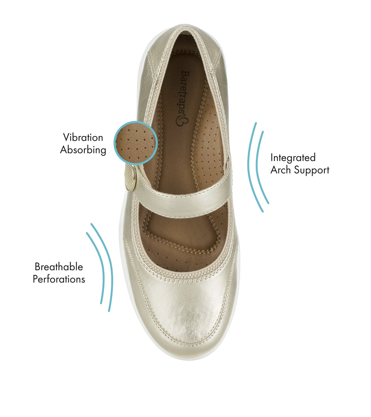 Joesie Mary Jane Flat | Baretraps