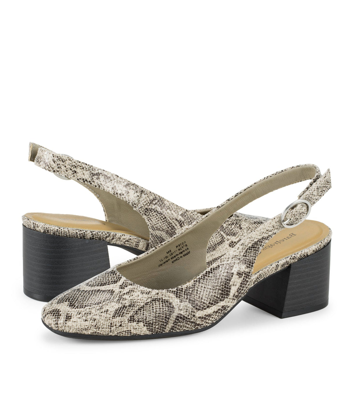 Ester Block Heel Slingback Pump | Baretraps