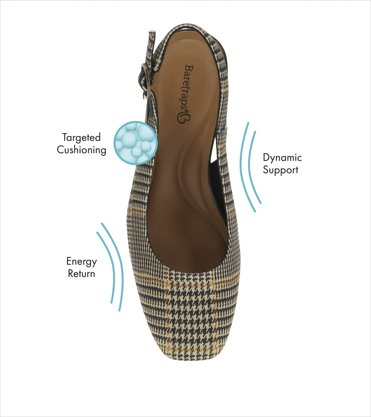 Ester Block Heel Slingback Pump | Baretraps