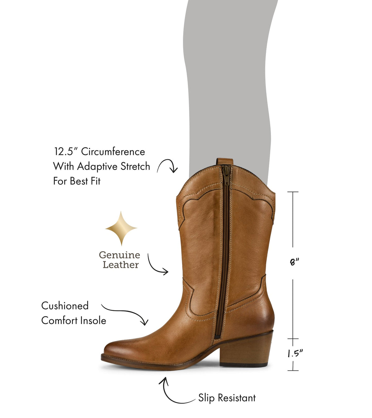 Nita Western Boot | Baretraps