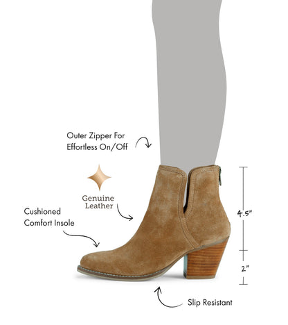 Nanny Block Heel Bootie | Baretraps