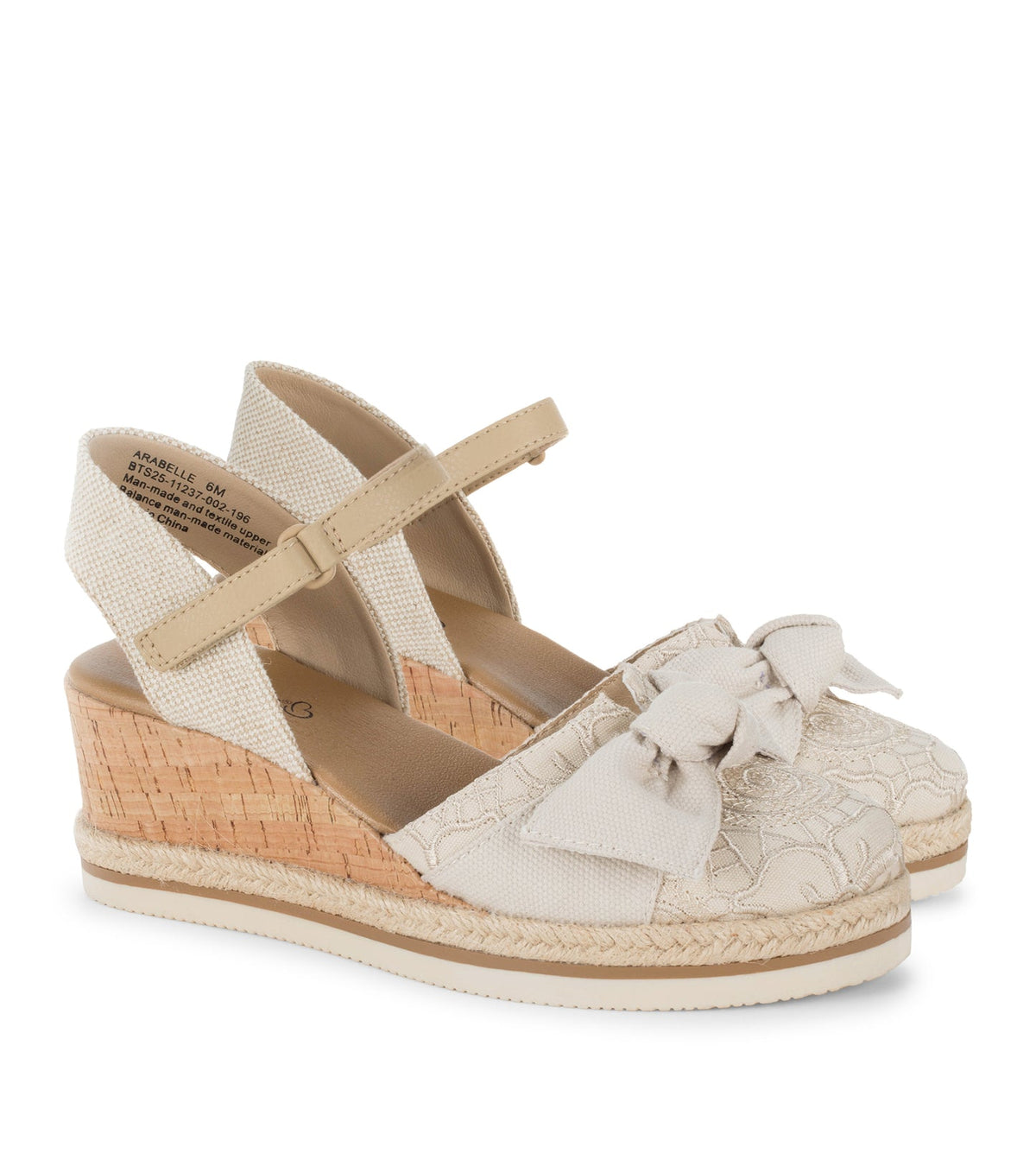 Arabelle Closed Toe Wedge Sandal | Baretraps