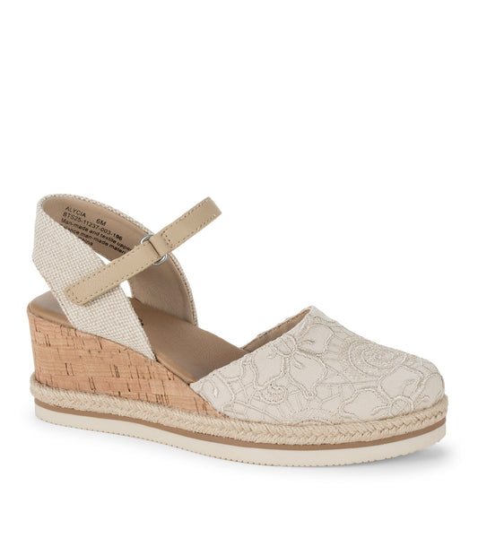 Alycia Closed Toe Wedge Sandal | Baretraps