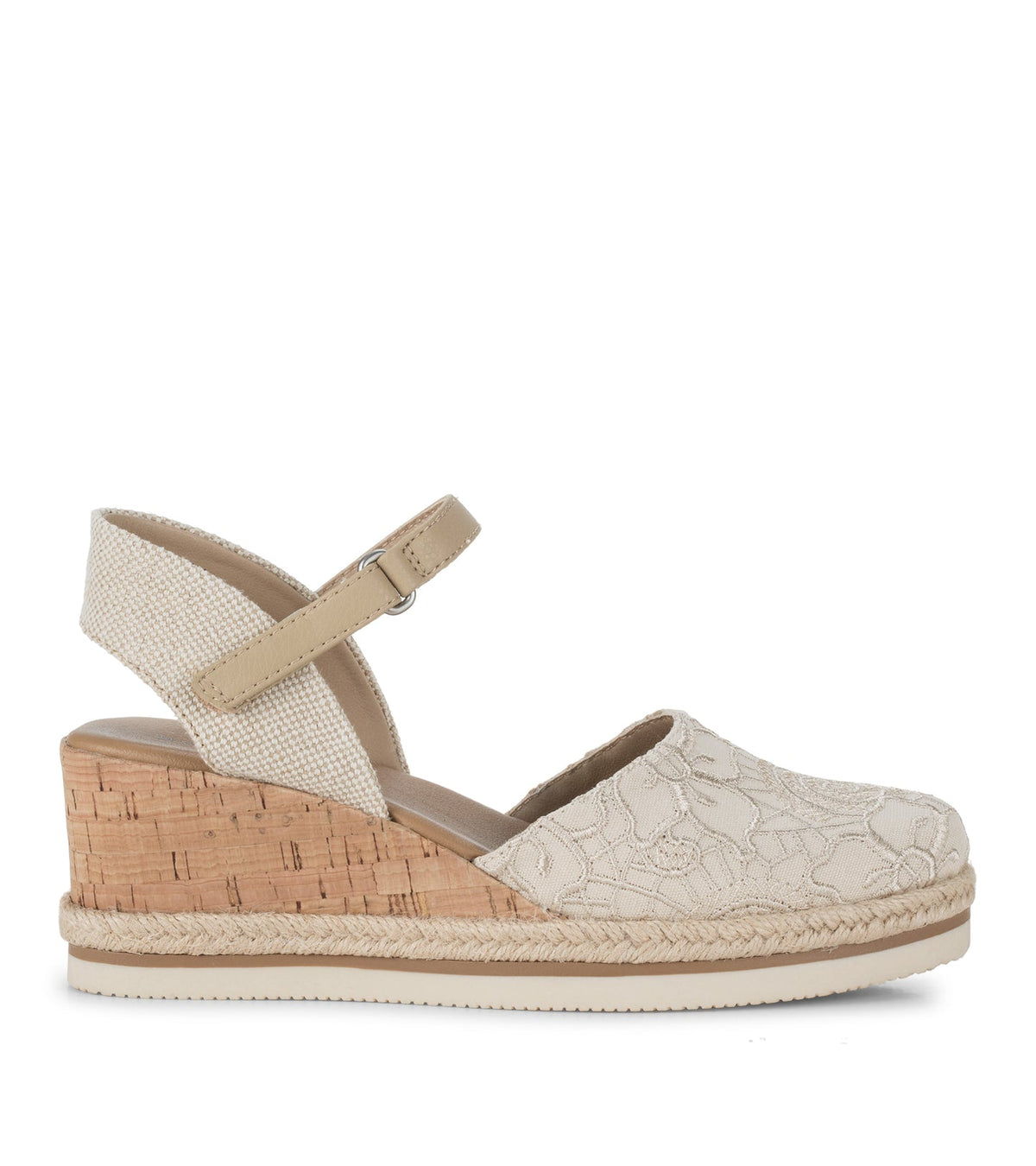 Alycia Closed Toe Wedge Sandal | Baretraps