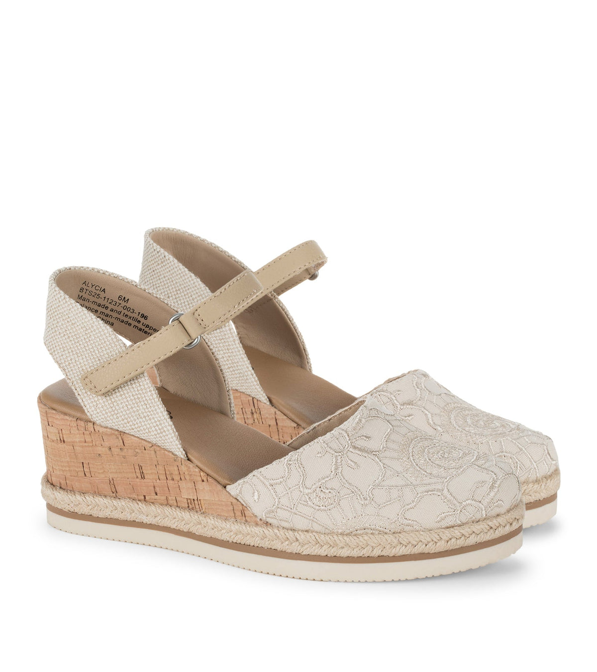Alycia Closed Toe Wedge Sandal | Baretraps
