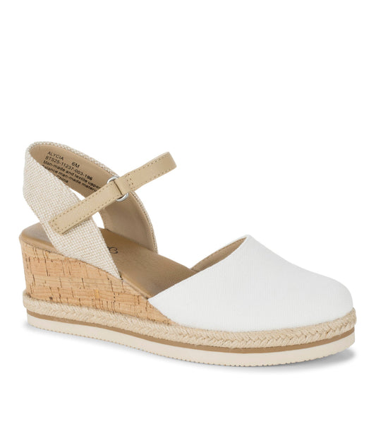 Alycia Closed Toe Wedge Sandal | Baretraps