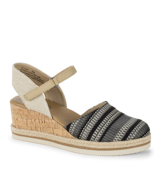 Alycia Closed Toe Wedge Sandal | Baretraps