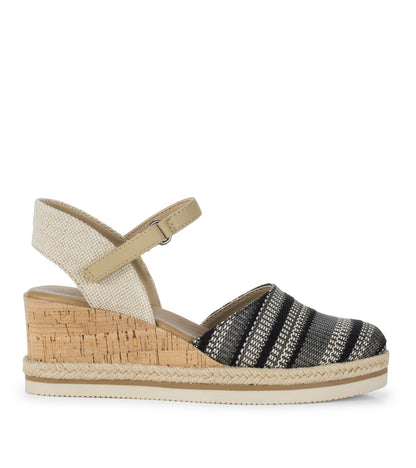 Alycia Closed Toe Wedge Sandal | Baretraps