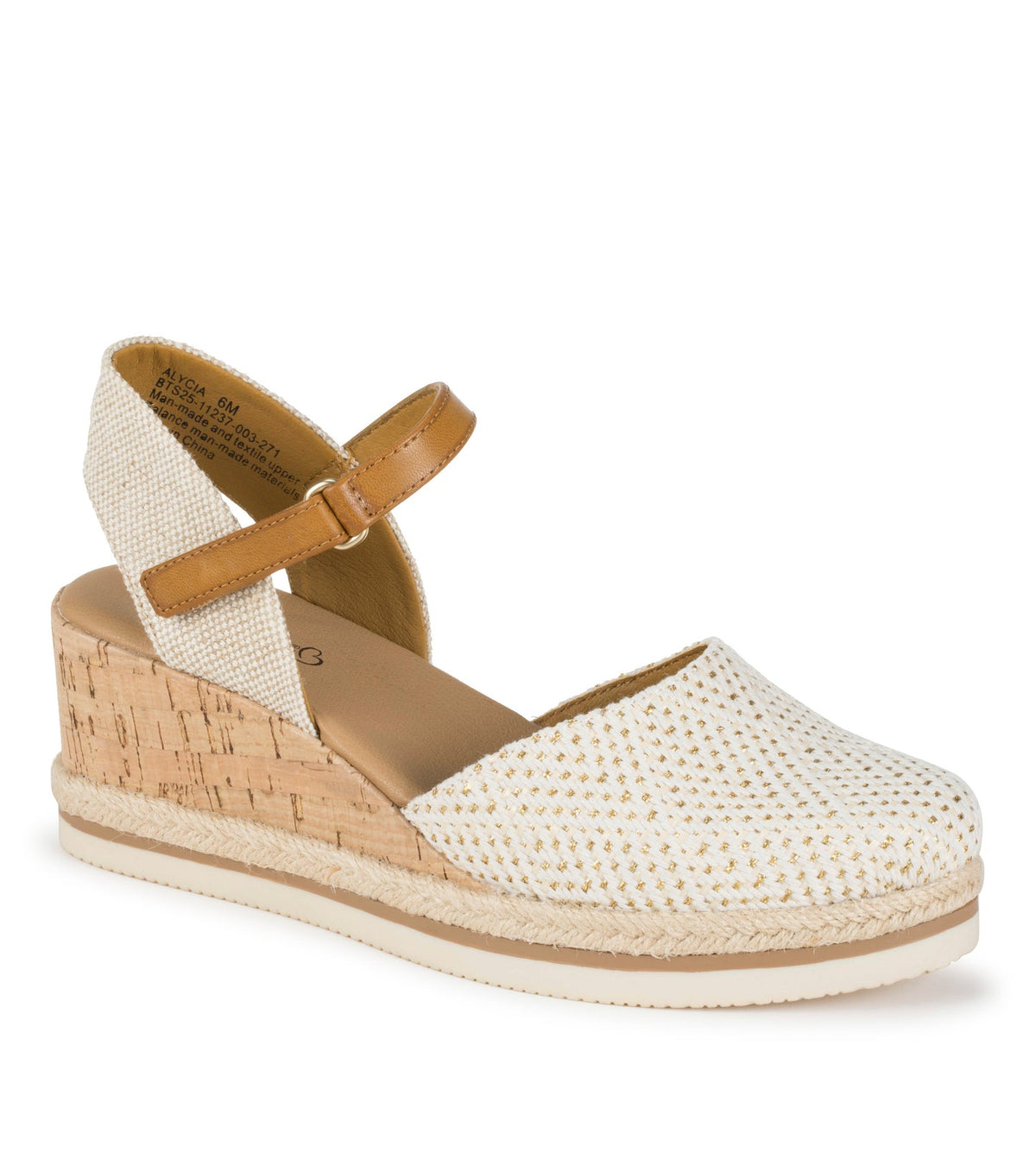 Alycia Closed Toe Wedge Sandal | Baretraps