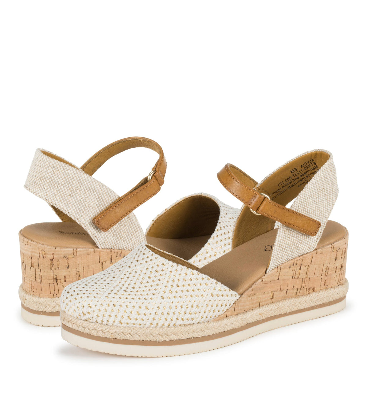 Alycia Closed Toe Wedge Sandal | Baretraps