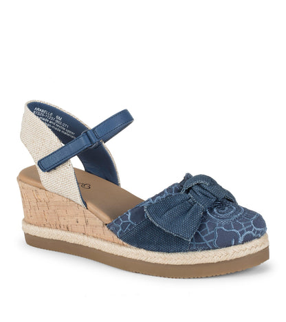 Arabelle Closed Toe Wedge Sandal | Baretraps