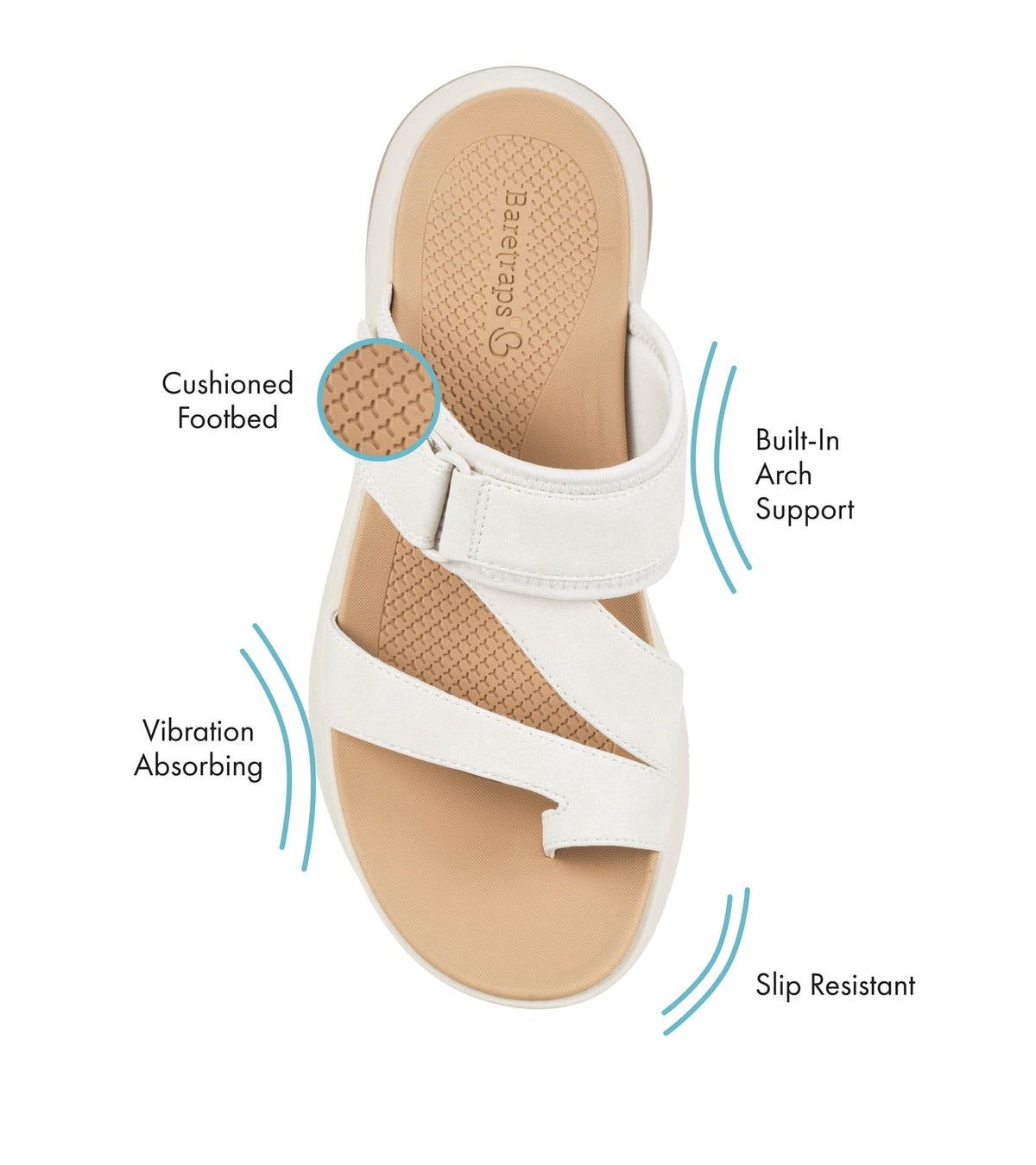 Jordy Slide Sandal | Baretraps