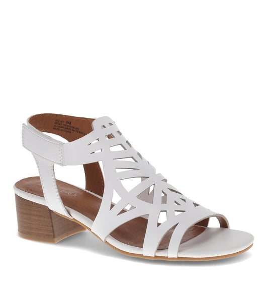 Velvet Block Heel Sandal | Baretraps