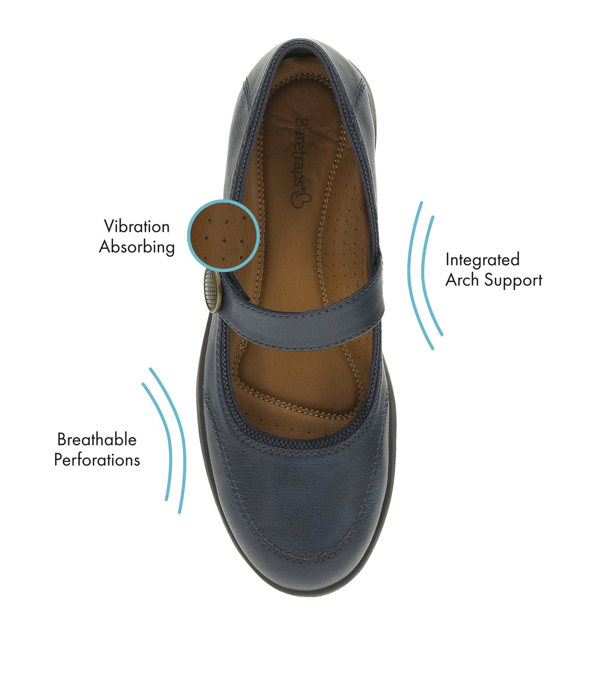 Joesie Mary Jane Flat | Baretraps