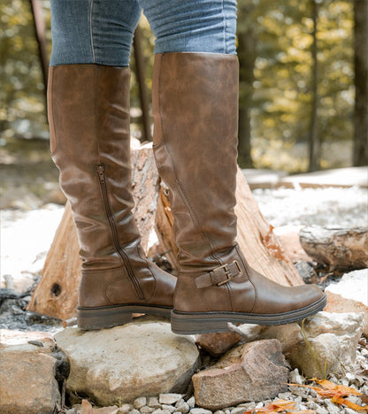 Autumn Wide Calf Riding Boot | Baretraps