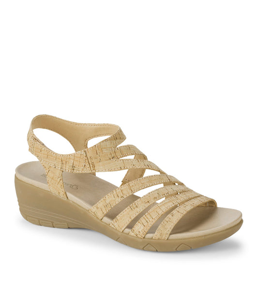 Harlean Wedge Sandal | Baretraps