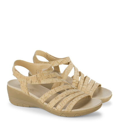 Harlean Wedge Sandal | Baretraps