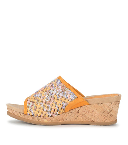Flossey Wedge Slide Sandal | Baretraps