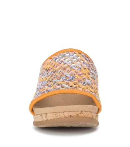 Flossey Wedge Slide Sandal | Baretraps