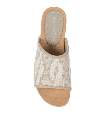 Flossey Wedge Slide Sandal | Baretraps