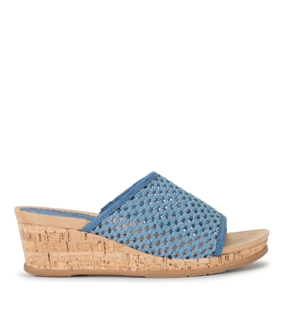 Flossey Wedge Slide Sandal | Baretraps