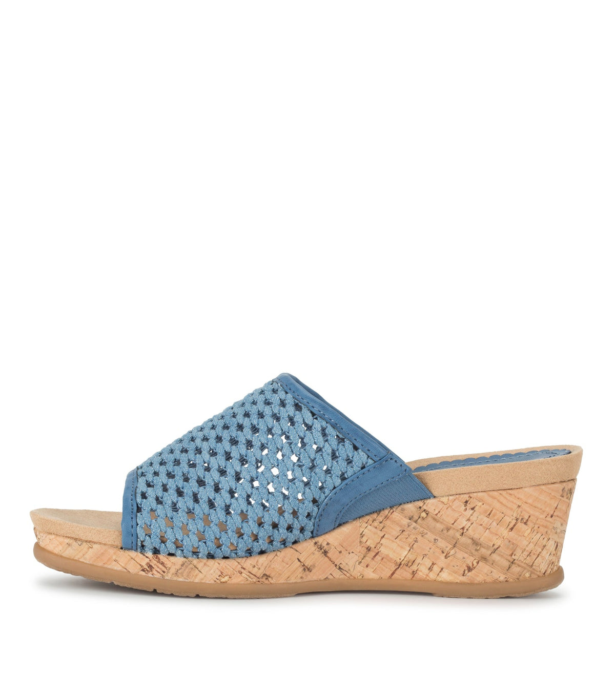 Flossey Wedge Slide Sandal | Baretraps